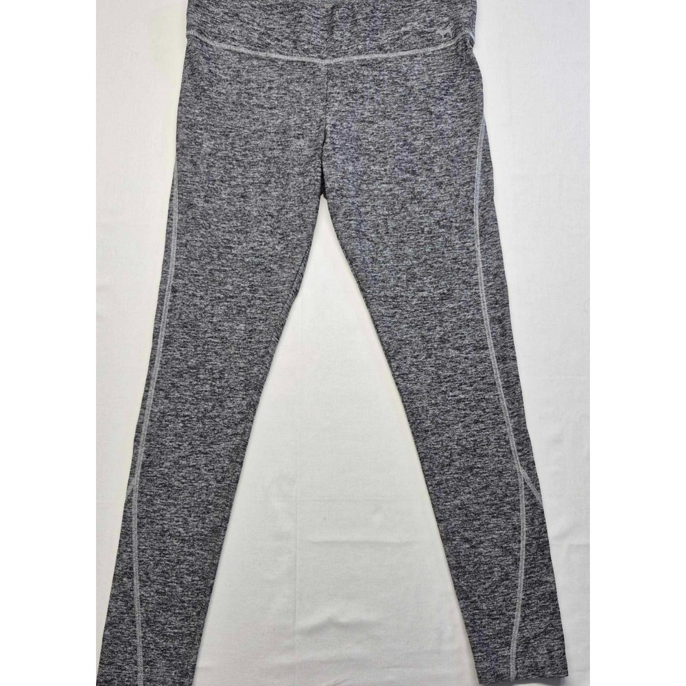 Victoria Secret Pink Yoga women's‎ heather gray legging pants sz. M dog